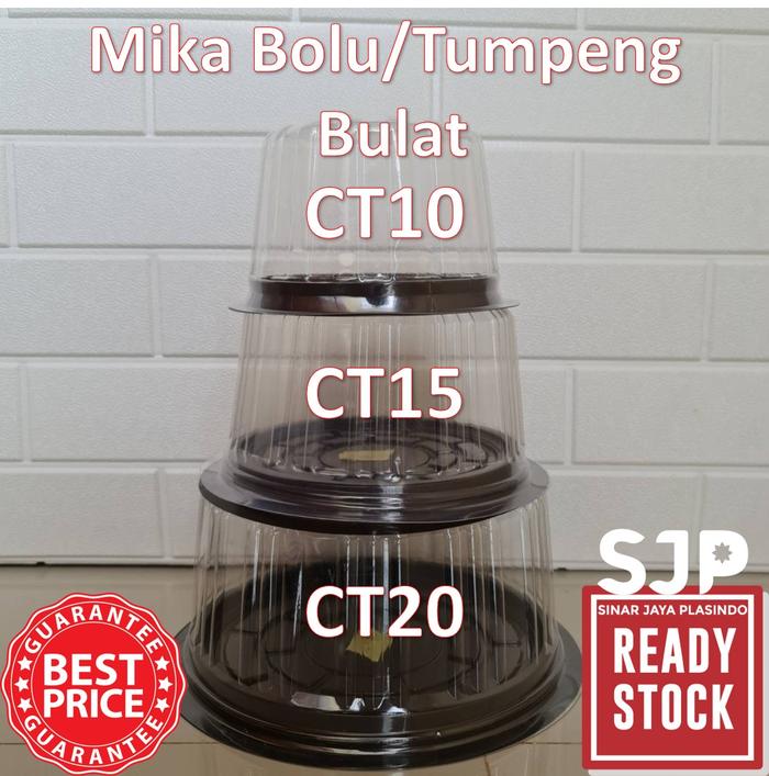 Gambar Mika tumpeng mini CT10 / Mika bolu bulat / Box Tumpeng /Mika kue CT 10 - 1OPCS dari Sinar Jaya Plasindo undefined Tokopedia