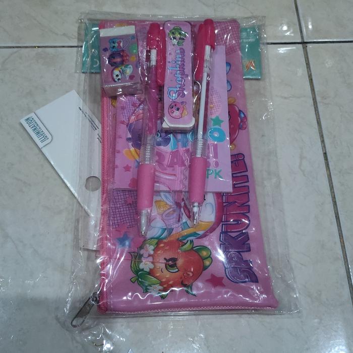 Gambar Stationery Set Minion shopkins souvenir goody bag - shopkins dari KSM bersaudara undefined Tokopedia