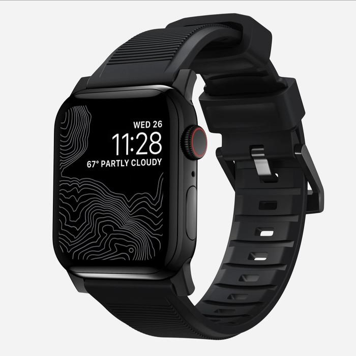 Jual Original Strap Band Genuine Rubber Apple Watch SE 42mm