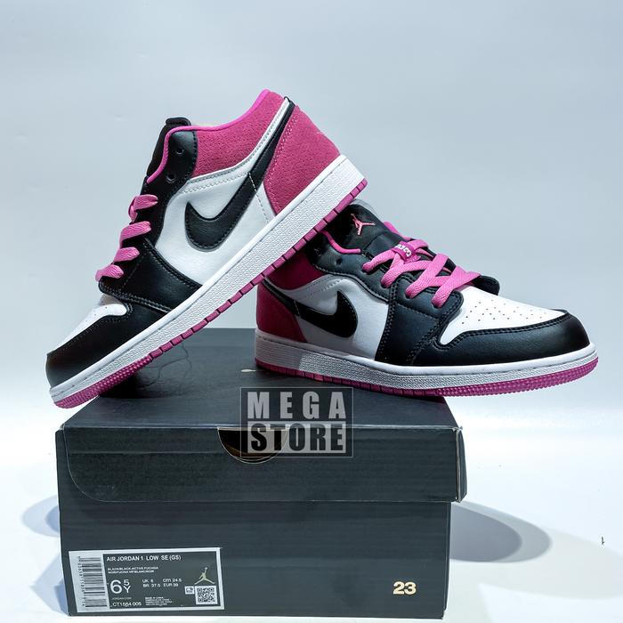 Jual Nike Air Jordan 1 Low Black Active Fuchsia Pink BNIB (ORIGINAL REJECT)  - Kota Surabaya - MEGASTOREID | Tokopedia