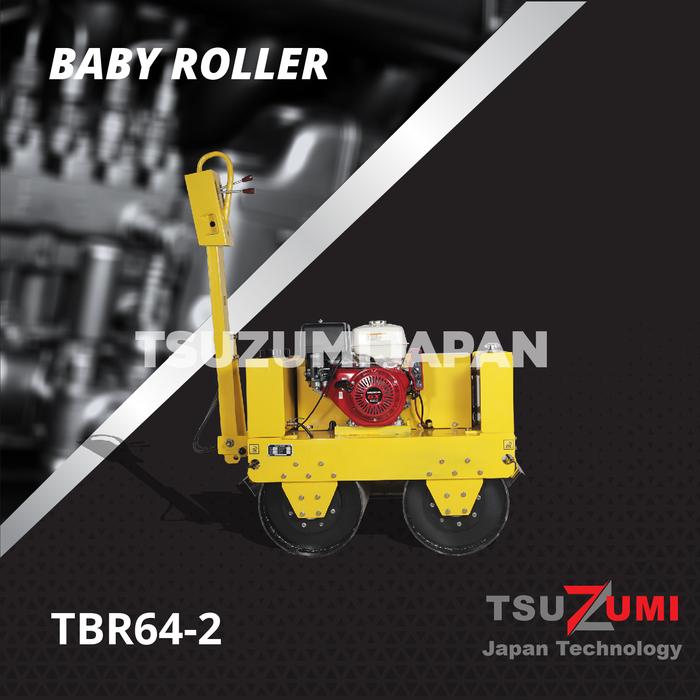 Gambar Road Roller Double Drum Tsuzumi Type TBR 64-2 dari Tsuzumi Japan undefined Tokopedia