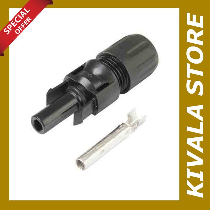 MC4 connector socket only male solar panel