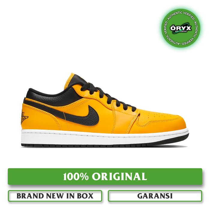 Jual Nike Air Jordan Low Taxi University Gold Black Kota