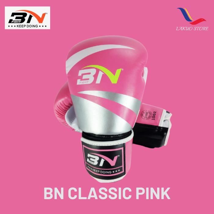 Gambar SARUNG TINJU BN CLASSIC / BOXING GLOVE MUAYTHAI - Pink, 8 dari LAKUOSTORE undefined Tokopedia