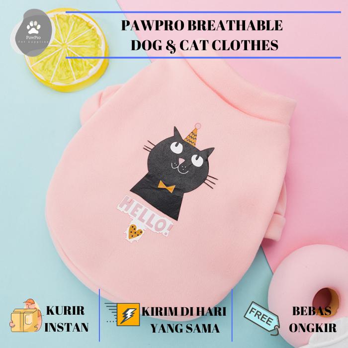 Gambar Baju Kucing | Baju Kucing Nyaman | Baju Kucing Lucu - Cute Cat - XL dari PAWPRO undefined 5 Tokopedia