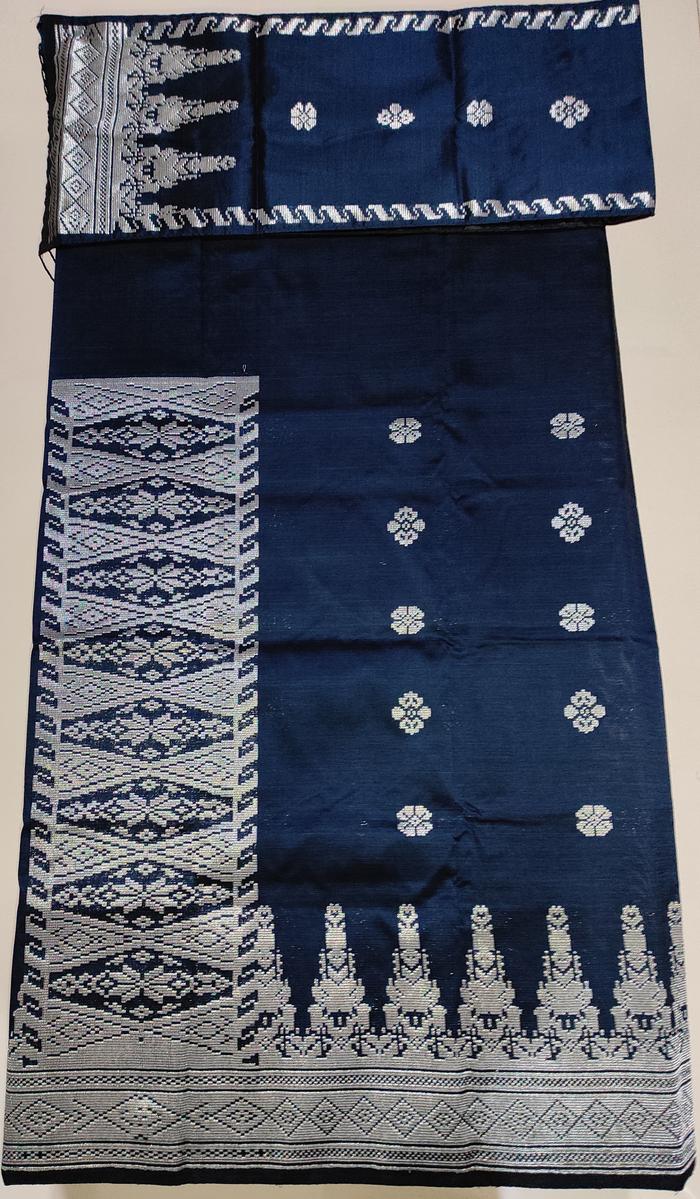 Gambar SONGKET PADANG ASLI SUMBAR (Navy 1) dari Artaria5 Shop undefined Tokopedia