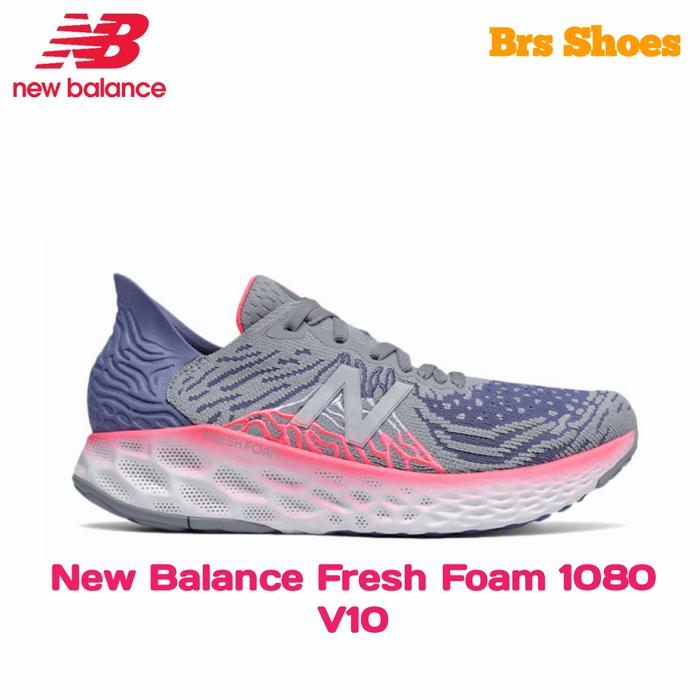 New Balance Fresh Foam 1080 V10 Women's Running Shoes Steel With Mag 36
