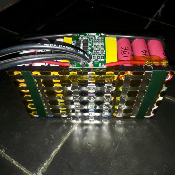 Battery Pack PowerWals 3S-15P Lithium 18650 12V 34Ah