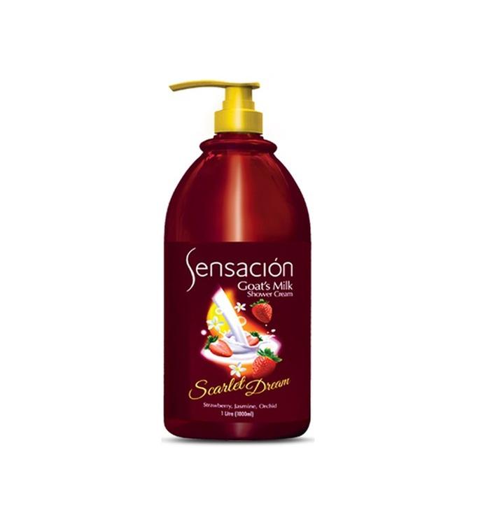 Gambar Sensacion Goat's Milk Shower Cream 1000ml - Scarlet Dream dari Ratuayu Palem undefined Tokopedia