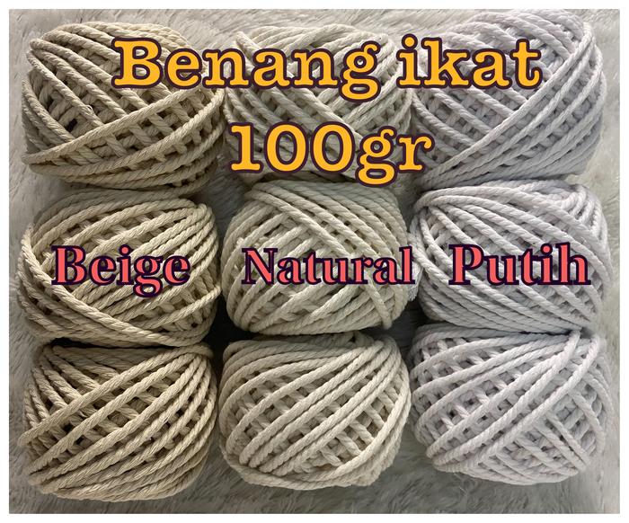 Gambar Tali macrame berat 100gr dari Macrameropetyas undefined Tokopedia