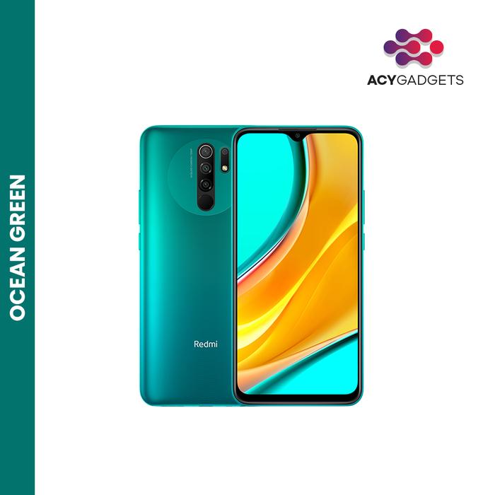 Gambar XIAOMI REDMI 9 4/64GB GARANSI RESMI - Ocean Green dari ACY Gadget Official undefined Tokopedia