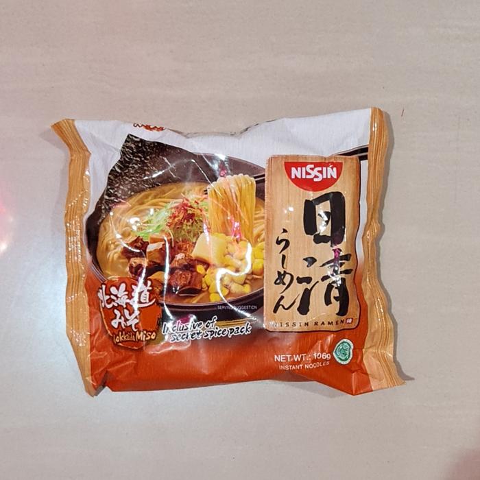 Gambar NISSIN Ramen Hokkaido Miso / Tokyo Shoyu / Kyushu Black Umakara Spicy - Hokkaido Miso dari Tokcau undefined Tokopedia