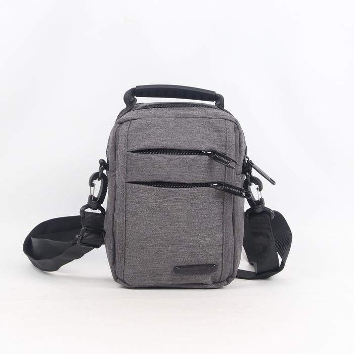 Gambar Tas Selempang Pria Kecil Compact Multifungsi Sling Bag Banyak Kantong dari POLO HUMMER undefined Tokopedia