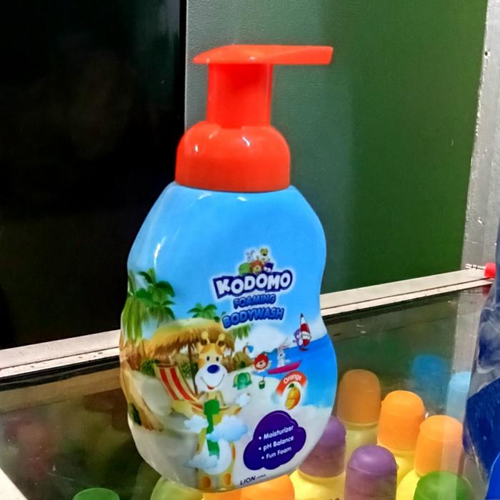 Gambar sabun mandi cair | Kodomo foaming body wash pump 250ml - Orange dari Raja All Susu undefined Tokopedia