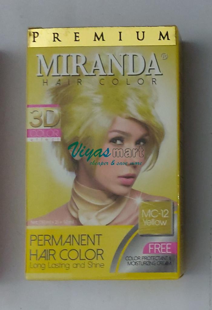 Gambar Miranda Semir / Pewarna Rambut 70ml - MC12 dari Viyas Mart undefined Tokopedia