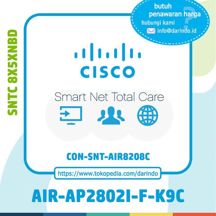 Jual Cisco Smart Net Total Care for AIR-AP2802I-F-K9C [CON-SNT-AIR8208C ...