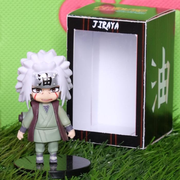 Gambar Action Figure Mini Naruto Sasuke Hinata Itachi Kakashi - Naruto Kode 1 - Jiraiya+Bonus dari Nostalgia Merchandise undefined Tokopedia