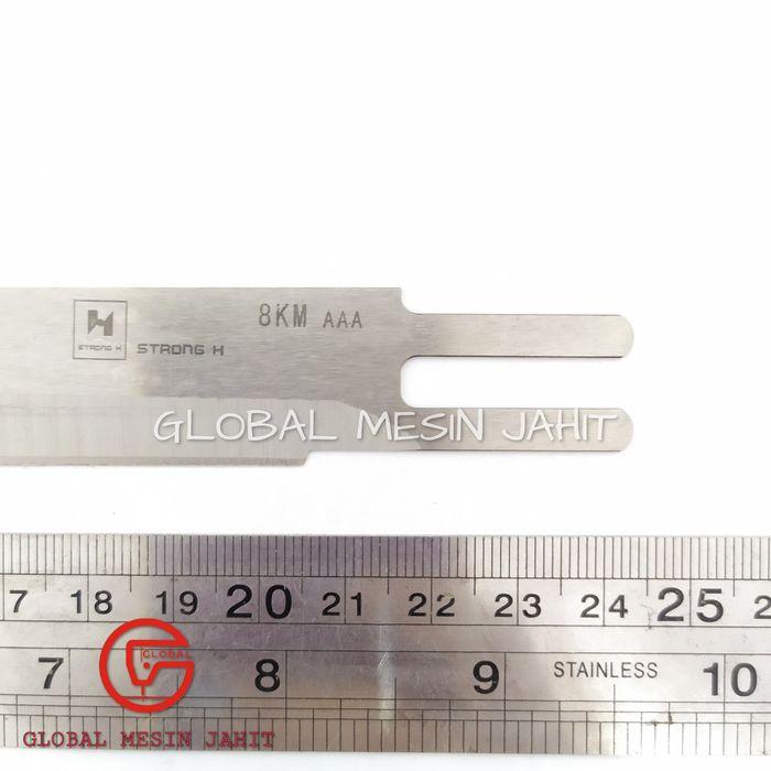 Gambar MATA PISAU PISO KM KNIFE MESIN POTONG KM 5 6 8 10 INCH STRONG H (AAA) - 8 INCH dari Global Mesin Jahit undefined Tokopedia