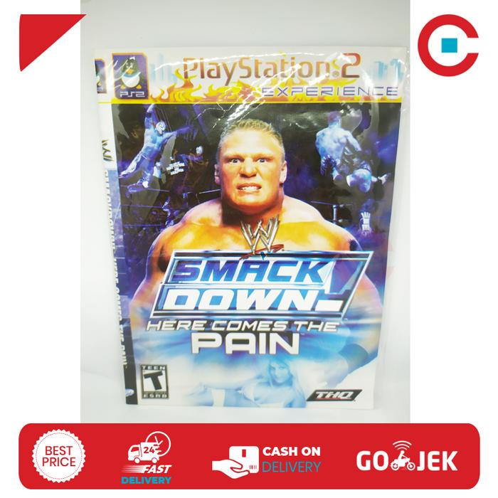 Gambar Kaset Game Ps2 WWE Smackdown Here's Come the Pain dari Long Cell Store undefined Tokopedia
