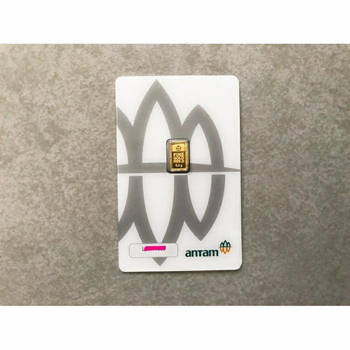 Gambar emas antam 0,5 gram dari masberkah asik undefined Tokopedia