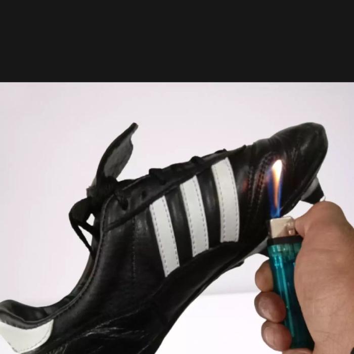 Gambar sepatu bola full kulit pol 6 besi - Hitam, 38 dari AZ-RA shoes undefined Tokopedia