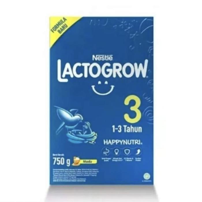 Gambar LactoGrow 3 Rasa Madu Susu Formula Usia 1-3 Tahun 750gr dari Tanaya Oke Shop undefined Tokopedia