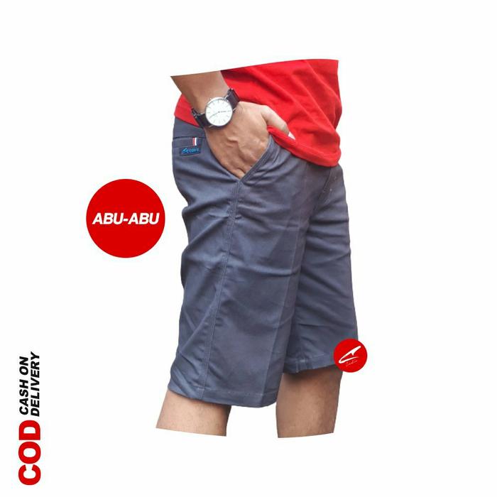 Gambar CEDIS OFFICIAL - Celana Pendek Pria Surfing Distro Premium - Abu-abu, 27-40 dari Qurnia Batik undefined Tokopedia