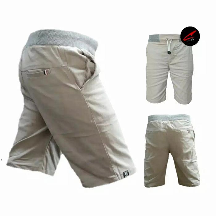 Gambar Celana Pendek Pria Surfing Distro Premium Renang Pantai Santai Kolor - Cream, 27 dari Qurnia Batik undefined Tokopedia