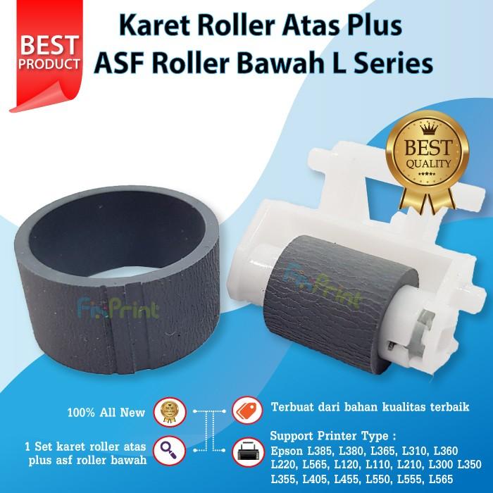 Gambar Karet Roller Atas ASF Epson L310 L365 L380 L385 L405 L455 L550 L565 - Karet A + ASF B dari FixPrint Jakarta undefined Tokopedia