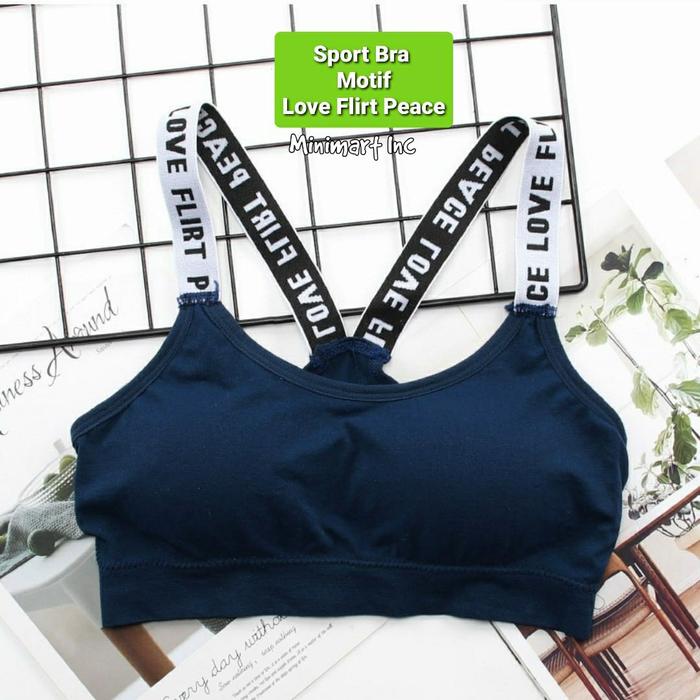 Jual Sport Bra Motif 