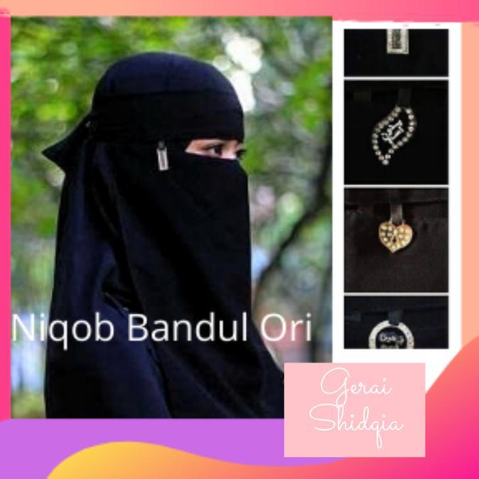 Gambar Cadar Bandana Original Saudi Niqob Bandul Bedoon ESSM Ori dari skahalel undefined Tokopedia
