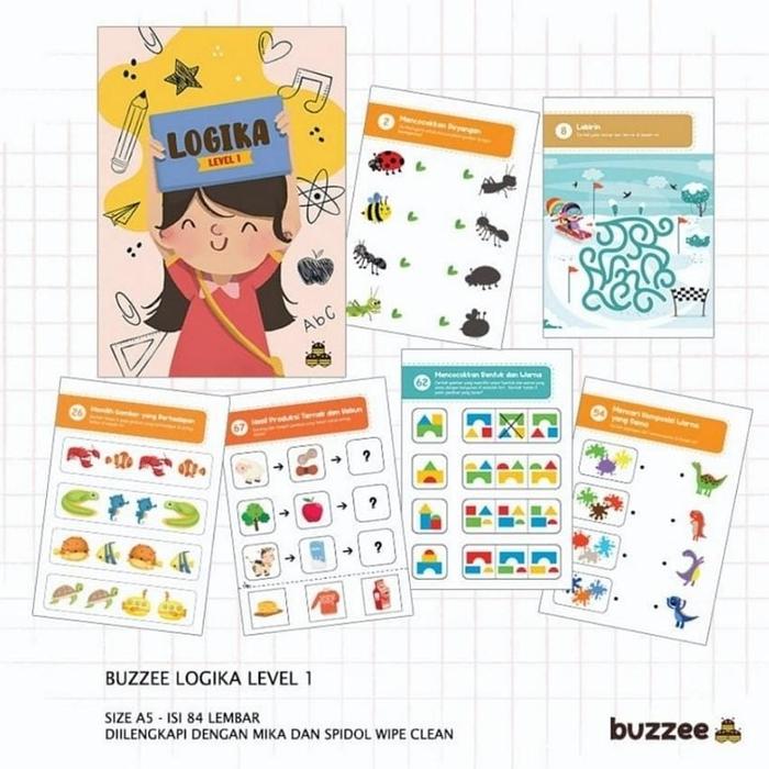 Gambar Buzzee Book Level 1 - Logika dari Toripurubee undefined Tokopedia