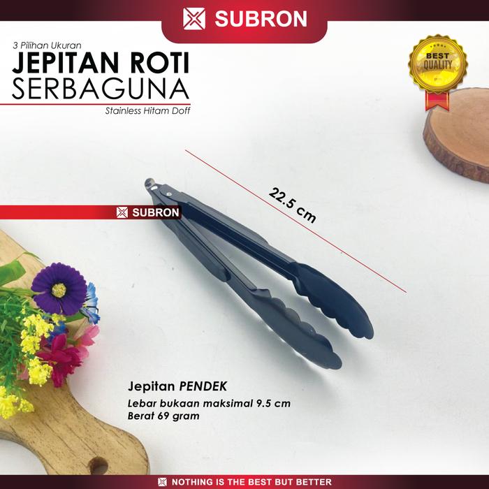 Promo SUBRON Jepitan Roti Donat Multifungsi 3 pilihan Ukuran Capit ...