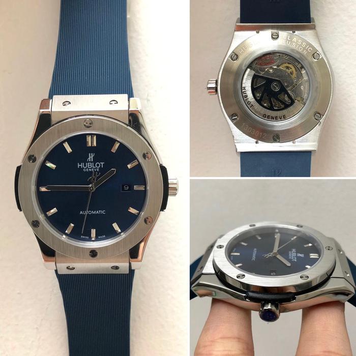 Blue Silver Rubber 
