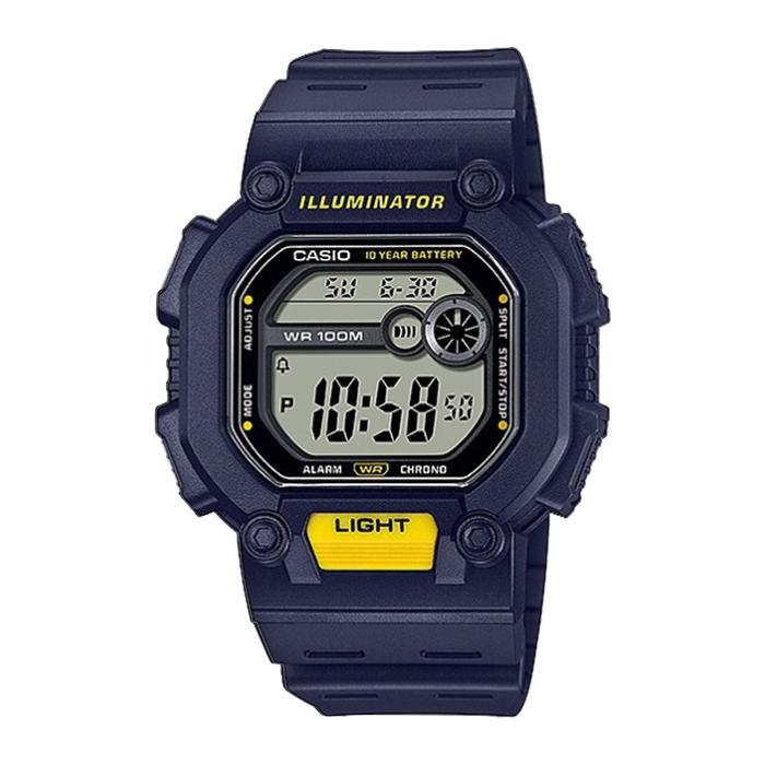 Gambar CASIO W-737H JAM TANGAN PRIA ORIGINAL GARANSI RESMI - NAVY dari Masterpiece Time undefined Tokopedia
