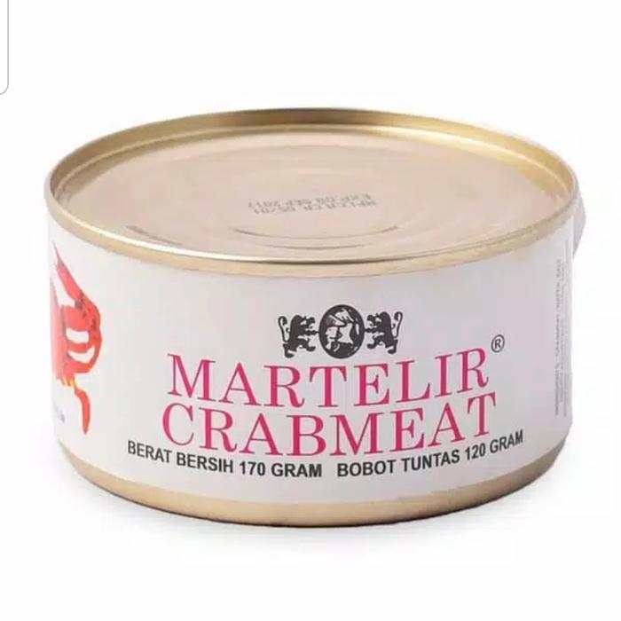Gambar CRAB MEAT MARTELIR DAGING KEPITING DALAM KALENG 170 GRAM PER CAN dari Chimp Chimp Bob undefined Tokopedia