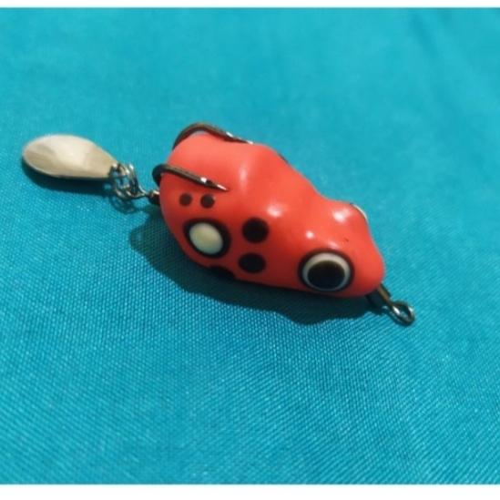 Gambar soft frog 3 cm - Merah dari Petrick fishing undefined Tokopedia