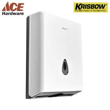 Gambar Krisbow Dispenser Tisu Lipat 35x10.7x2.5cm Tempat Tissue Toilet Ace - Putih dari HARDWARE PRO ID undefined 5 Tokopedia