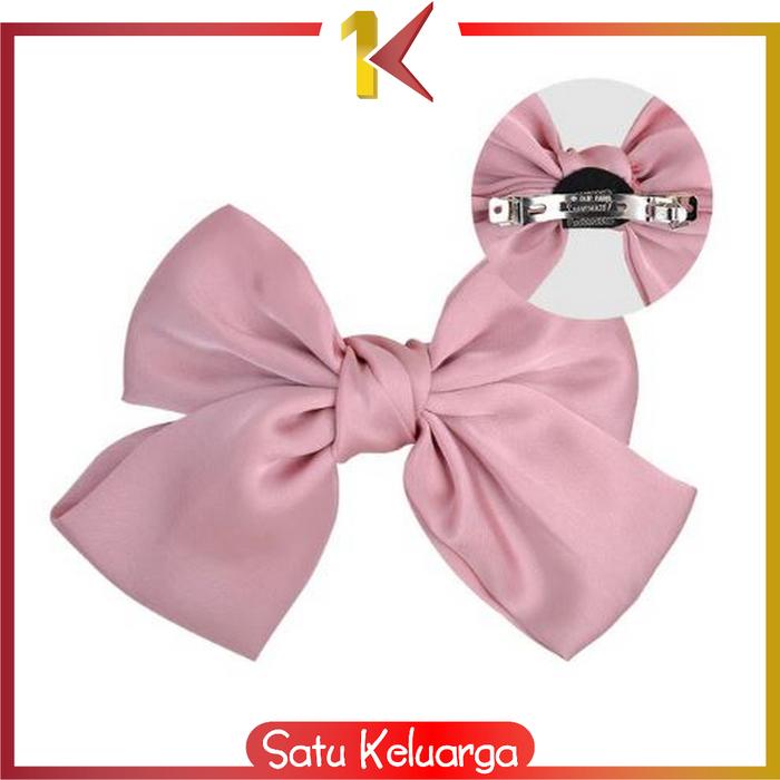 Gambar SK-C160 Ikat Rambut Pita Besar Kuncir Rambut Hairband Aksesoris Wanita - JEPITPINKMUDA dari Satukeluarga undefined Tokopedia