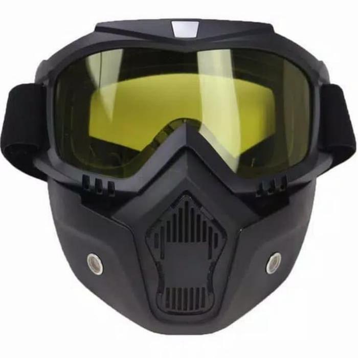Gambar google mask untuk berbagai jenis helm - goggle mask dari helm figur lucu undefined Tokopedia