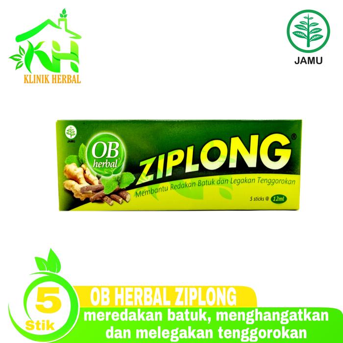 Gambar OB Herbal Ziplong - Meredakan Batuk Dan Melegakan Tenggorokan - ISI 5 SASET dari Klinik Herbal 888 undefined 4 Tokopedia