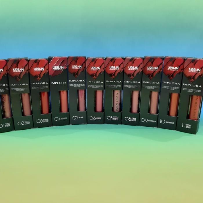 Gambar Implora Urban Lip Cream Matte - 10 Gingerbread dari Ayping2 undefined Tokopedia
