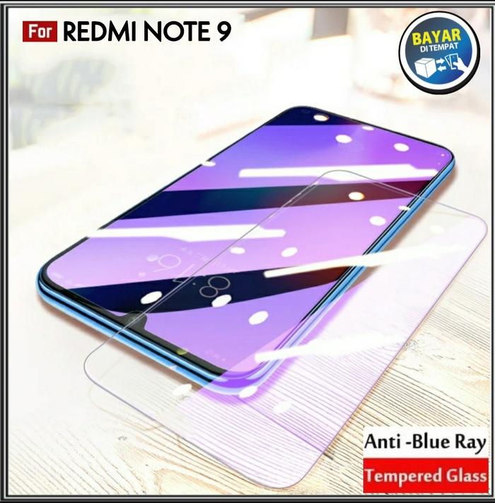 Jual Tempered Glass Blue Light For Xiaomi Redmi Note Anti Gores