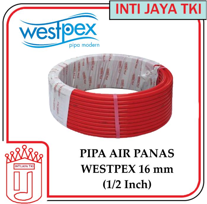 Gambar WESTPEX PIPA AIR PANAS 1/2 INCH 16 MM MERAH LEBIH TEBAL dari Inti Jaya TKI undefined Tokopedia