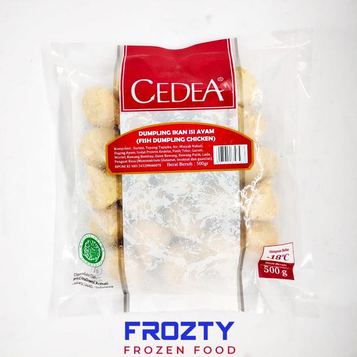 Gambar Cedea Fish Dumpling Isi Ayam 500 gr dari Frozty Frozen Food undefined Tokopedia