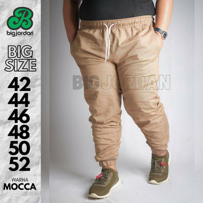 Celana Jogger Pants Pria Jumbo Big Size 