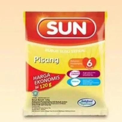 Gambar SUN Pisang Ekonomis 120g/sun bubur sereal/bubur/sun - BERAS MERAH dari sollahcell undefined 4 Tokopedia