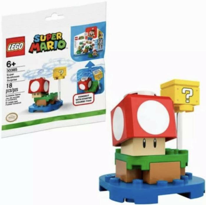 Gambar Lego Super Mario 30385 Super Mushroom Surprise dari kenop jakarta undefined Tokopedia