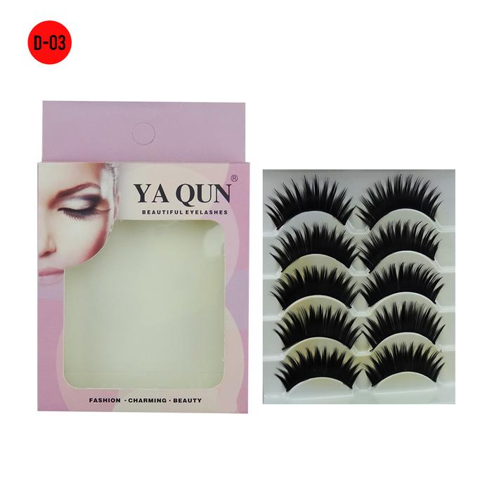 Gambar Bulu Mata Yaqun - 5 Pair - D-01 dari Seo Yeon Accessories undefined 3 Tokopedia