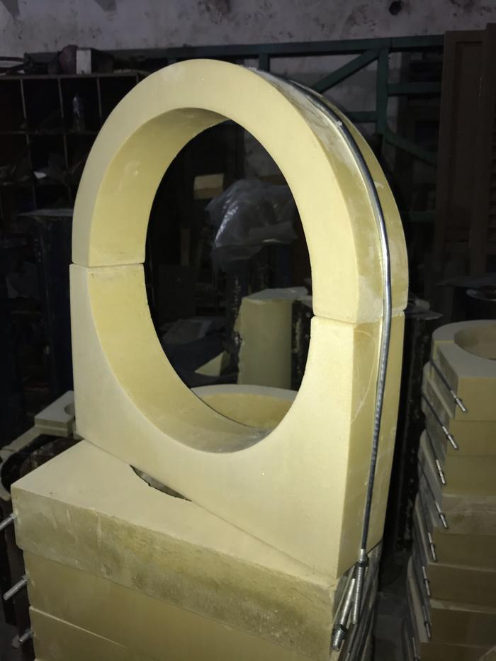 Support 8 Jual PU Block / HDPU Pipe Support - 8